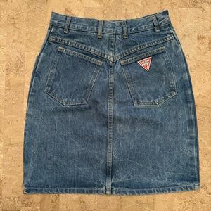 Vintage 100%cotton Guess skirt